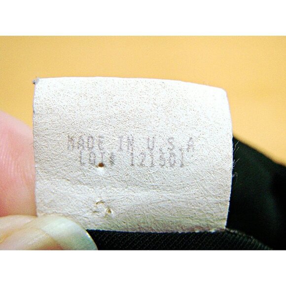 Vintage Jenne Maag Sleeveless Square Neck Sheath Career Midi Dress Black Size M - Picture 5 of 12